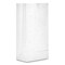 General Paper Bags, 35 lbs Cap., No 8, 6.13"w x 4.17"d x 12.44"h, White, PK500 51028 - alternate 2